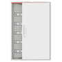 Striebel & John Kleinverteiler AP CA25V Blanco 550x800x160 mm