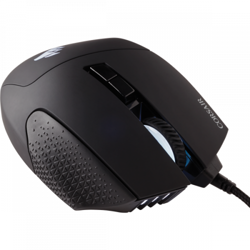 Corsair Ratón Gaming Scimitar RGB Elite CH-9304211-EU, Óptico 18000 DPI, USB Tipo A, Mano Derecha, Negro