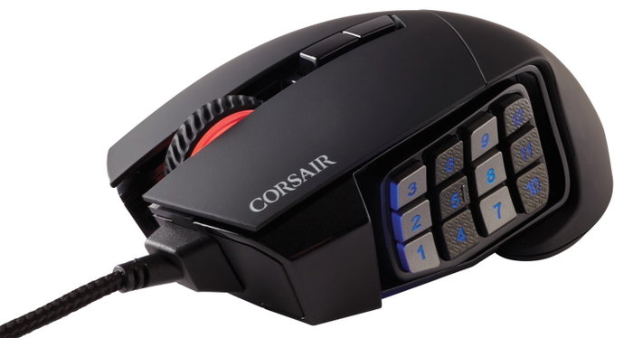 Corsair Scimitar RGB Elite Negro Corsair Scimitar RGB Elite Negro