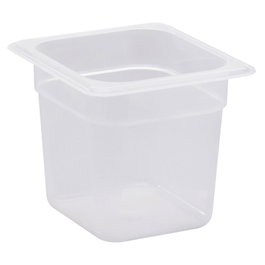 CAMBRO Recipiente GN 1/6 de 2,2 L - Blanco translúcido