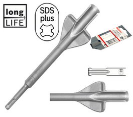 BOSCH Cincel acanalador con aletas SDS-plus 250x22mm