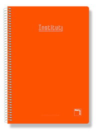 PACSA Bloc Xtra tapa Extra Fº 80h Cuadriculado 4x4 60g Naranja (Set de 5)