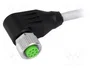 MURRELEKTRONIK Cable para sensores M12 hembra angular 8 pines 3m