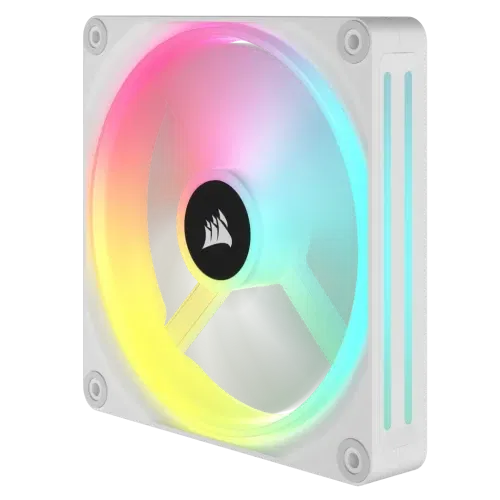 Corsair CO-9051008-WW Sistema de Refrigeración para Ordenador, Ventilador de Carcasa de 14 cm, Blanco, 2 Piezas