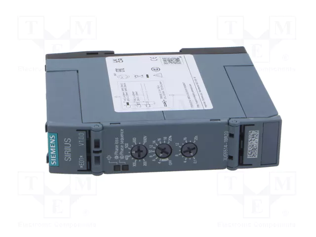 SIEMENS 3UG5514-1BR20 Relé de monitorización de tensión DPDT
