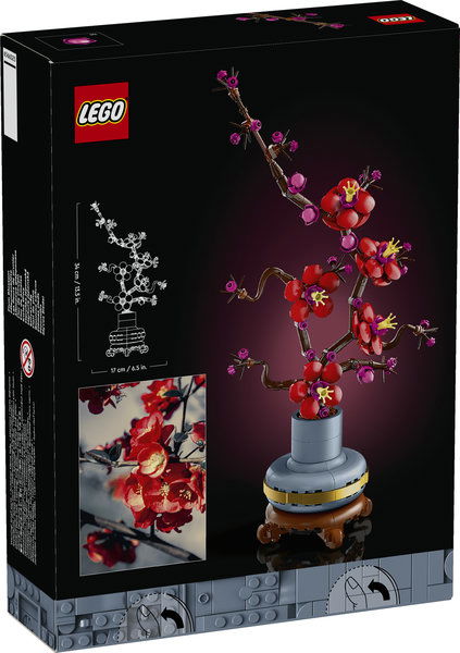LEGO Set de Construcción Icons Flor de Ciruelo 10369, 327 Piezas, Modelo Decorativo Colección Botanical, Regalo para Adultos LEGO Set de Construcción Icons Flor de Ciruelo 10369, 327 Piezas, Modelo Decorativo Colección Botanical, Regalo para Adultos