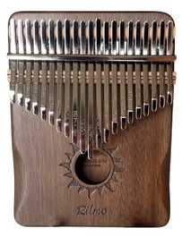 Ritmo Kalimba de Acacia de 21 Notas Natural Satinado