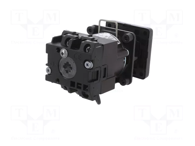 Schneider Electric Interruptor de Leva 12A 4 Posiciones Negro