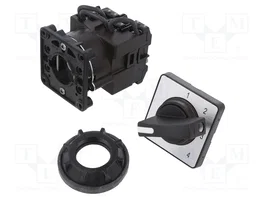 Schneider Electric Interruptor de Leva 12A 4 Posiciones Negro