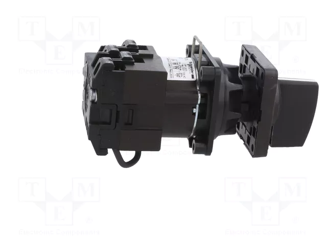 Schneider Electric Interruptor de Leva 12A 4 Posiciones Negro