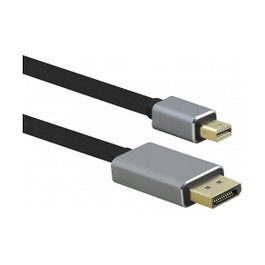 Helos Cable de Mini DisplayPort a DisplayPort Premium 8K, 2m, Negro
