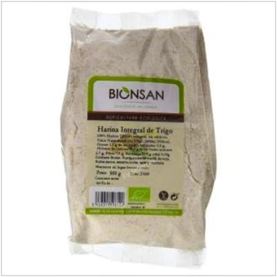 BIONSAN Harina de Trigo Integral Ecológica 500g BIONSAN Harina de Trigo Integral Ecológica 500g
