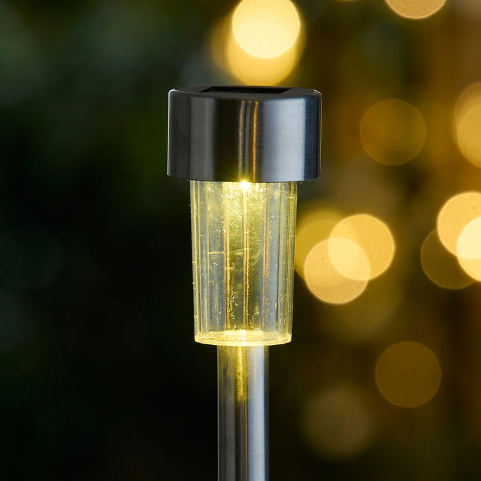 Outfit Juego 5 Lámparas Solares LED 4,5 cm 36 cm IP44 Outfit Juego 5 Lámparas Solares LED 4,5 cm 36 cm IP44