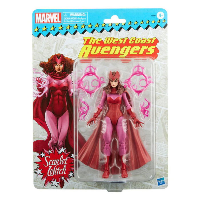 HASBRO Figura Scarlet Witch Retro Marvel Legends 15cm HASBRO Figura Scarlet Witch Retro Marvel Legends 15cm