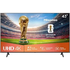 Hisense 43A6Q Televisor LED 43" (108 cm) 4K UHD 3840x2160 HDR10+ Televisor conectado 3 HDMI 2.1 Wi-Fi