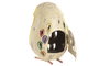 DKD Home Decor Figura de Lechuza en Metal Blanco