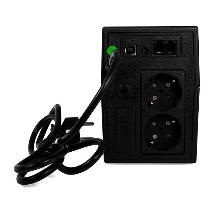 Green Cell SAI UPS01LCD Línea Interactiva 600VA 360W Protección Sobretensión 230V Green Cell SAI UPS01LCD Línea Interactiva 600VA 360W Protección Sobretensión 230V