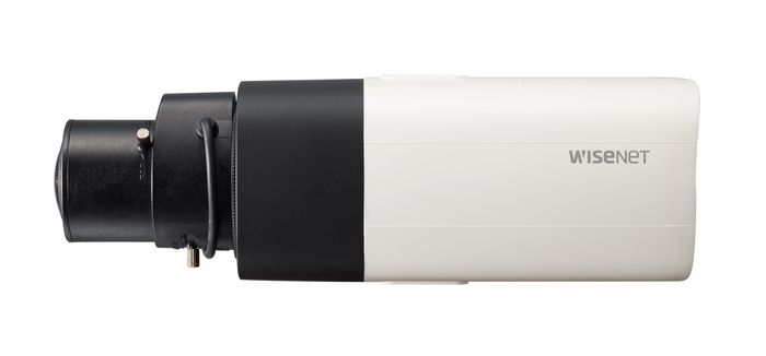 Hanwha Cámara IP Box Wisenet X 2MP AI WDR H.265 Interior 12/24V/PoE Analítica Video AI