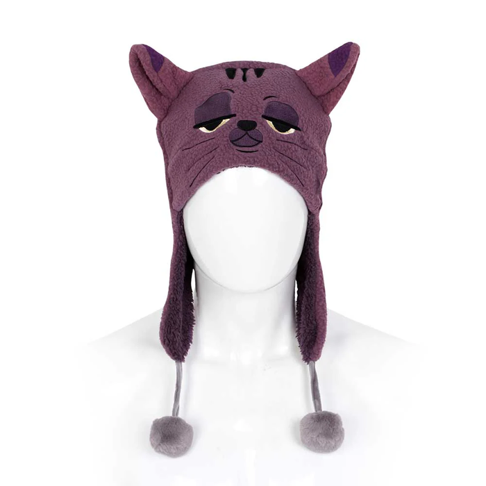 Forever Ninette Set Gorro y Guantes Original Aviador Carita de Gato Multicolor Sin Dedos