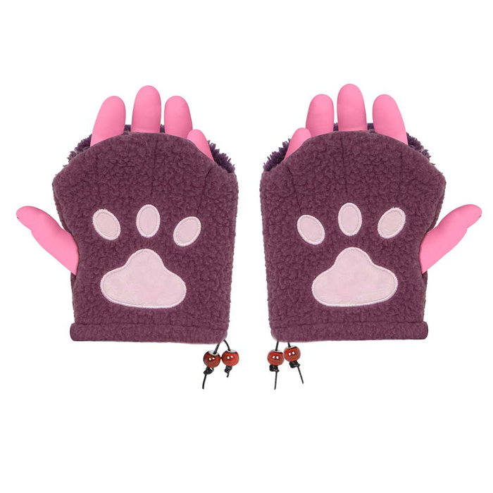 Forever Ninette Set Gorro y Guantes Original Aviador Carita de Gato Multicolor Sin Dedos Forever Ninette Set Gorro y Guantes Original Aviador Carita de Gato Multicolor Sin Dedos