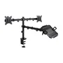 Tooq Soporte de Mesa para 2 Pantallas 17''-32'' y Portátil DB1202TN-B
