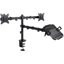 Tooq Soporte de Mesa para 2 Pantallas 17''-32'' y Portátil DB1202TN-B