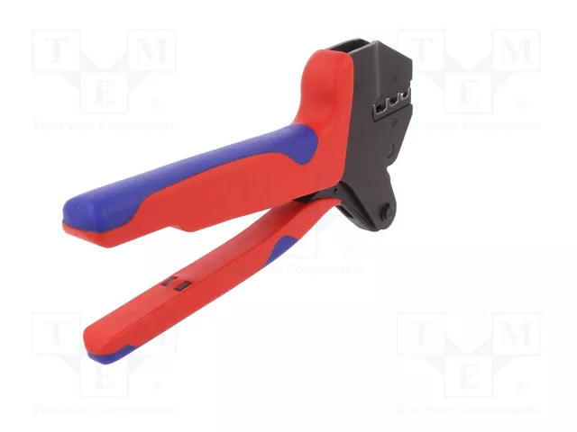 KNIPEX Crimpadora para terminales de cable y conectores aislados 0,5-6mm²