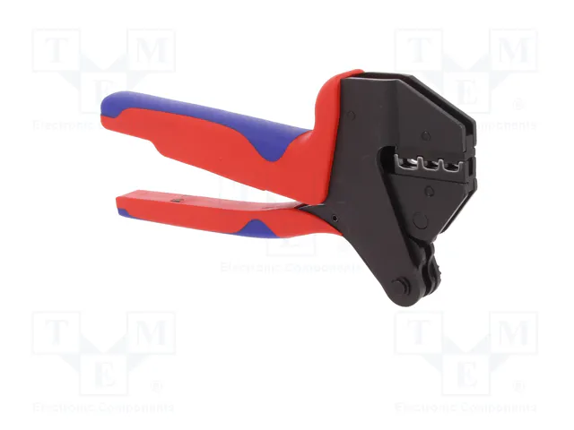 KNIPEX Crimpadora para terminales de cable y conectores aislados 0,5-6mm²