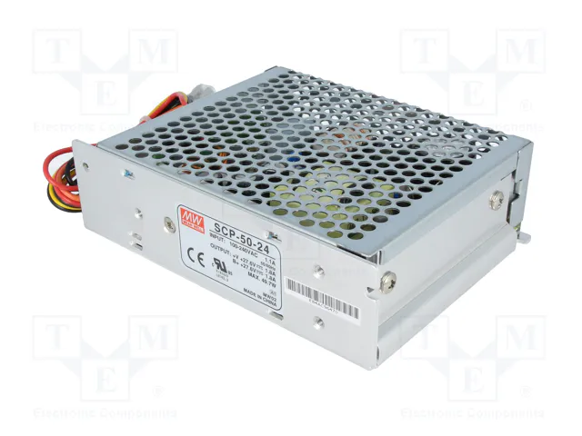 MEAN WELL SCP-50-24 Alimentador Buffer 49,7W 27,6VDC