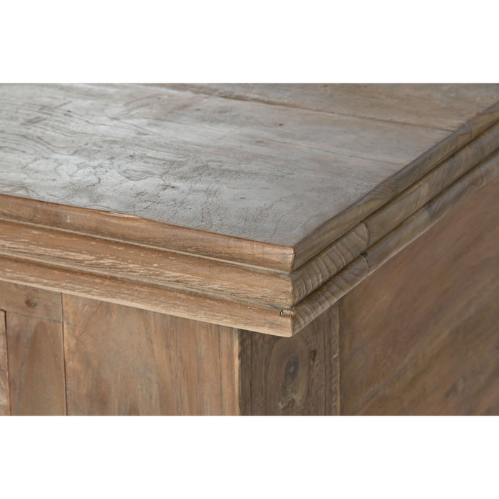 DKD Home Decor Consola Teca Reciclada 4 Cajones 80 x 78 x 220 cm