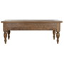 DKD Home Decor Consola Teca Reciclada 4 Cajones 80 x 78 x 220 cm