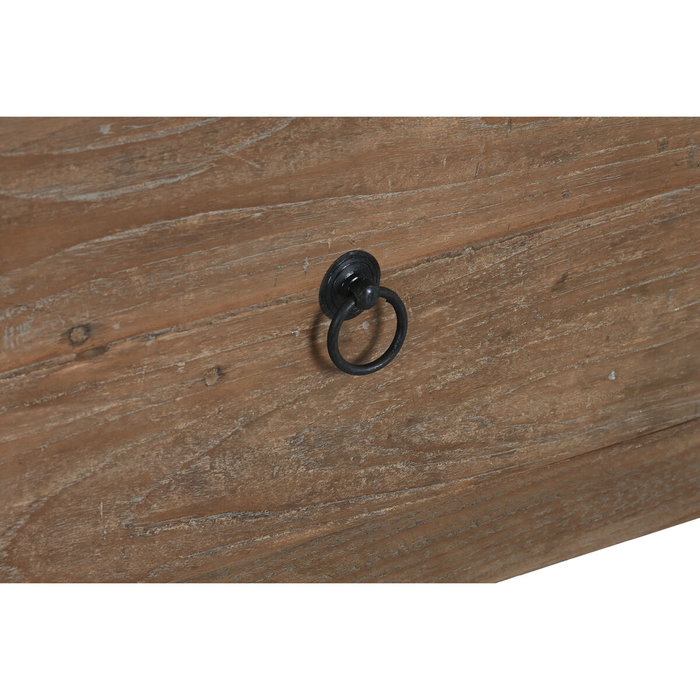 DKD Home Decor Consola Teca Reciclada 4 Cajones 80 x 78 x 220 cm