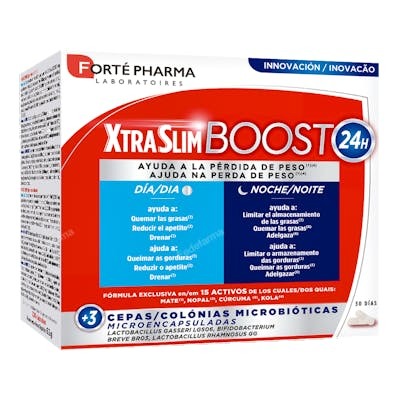 Forté Pharma XTRASLIM BOOST 24 120 cápsulas Forté Pharma XTRASLIM BOOST 24 120 cápsulas