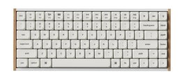Keychron K3U-Q3Z Teclado Gaming 75% Brown Switch RGB Blanco