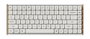 Keychron K3U-Q3Z Teclado Gaming 75% Brown Switch RGB Blanco