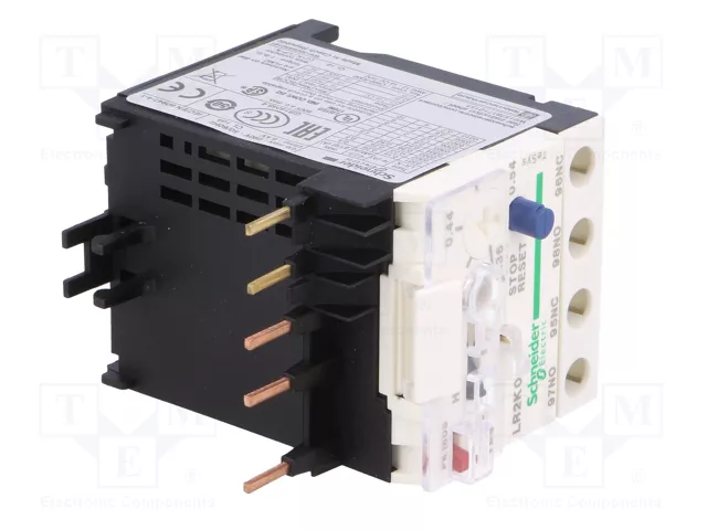 SCHNEIDER ELECTRIC Relé térmico TeSys K 0,36÷0,54A NO + NC SCHNEIDER ELECTRIC Relé térmico TeSys K 0,36÷0,54A NO + NC