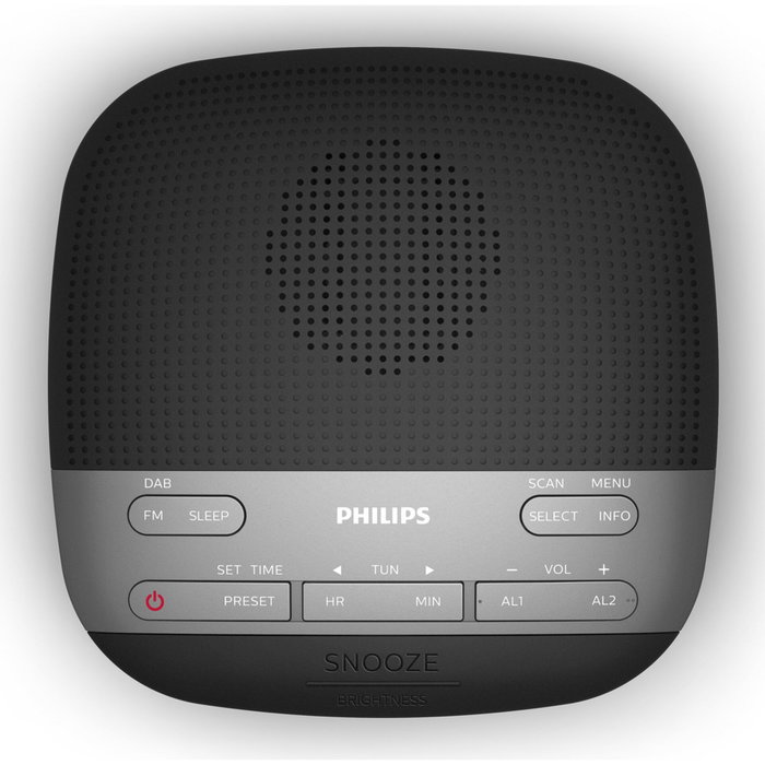 Philips TAR3505/12 Radiouhr Digital DAB/FM Negro y Gris