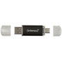 Intenso Twist Line 512GB USB-C & USB-A Antracita