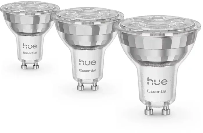 Philips Hue Essential White and Color ambiance GU10, Pack de 3