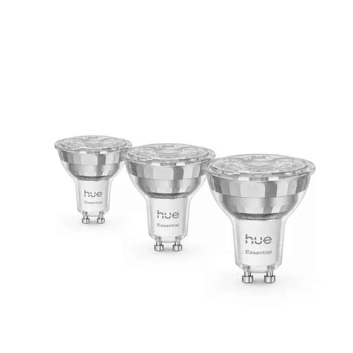 Philips Hue White and Color Ambiance Essential GU10 Bombilla Inteligente LED Bluetooth/Zigbee 345 lm 4,7 W Pack de 3