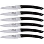 Laguiole Set de 6 Cuchillos Le Thiers 2.0 con Acrílico Negro