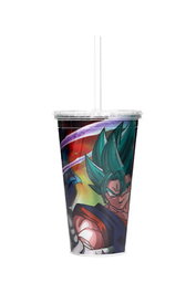 Sd toys Vaso Lenticular 3D Future Trunks Dragon Ball Super con Tapa Enroscable 500 ml