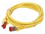 GOOBAY Patch Cord Cat 6 S/FTP 1,5m Amarillo