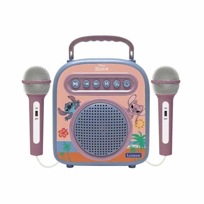 Lexibook Altavoz Bluetooth Stitch con micrófonos Disney Lexibook Altavoz Bluetooth Stitch con micrófonos Disney
