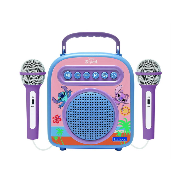 Lexibook Altavoz Bluetooth Stitch con micrófonos Disney Lexibook Altavoz Bluetooth Stitch con micrófonos Disney