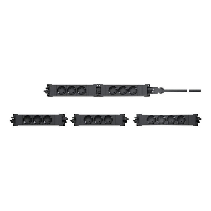 Bachmann STEP ALU 3xCEE7/3 1xSchalter GST18