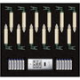 Krinner Lumix Superlight Flame Mini Ivory Set de 12 piezas