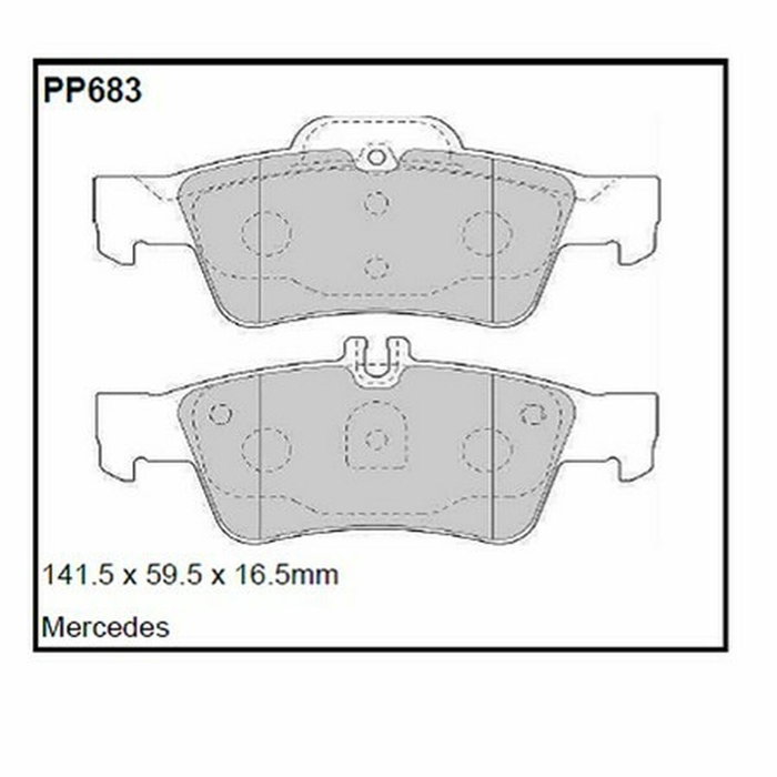 Pastillas de freno Black Diamond BDPP683