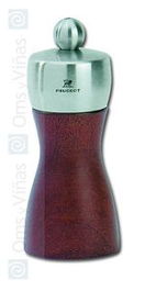 Fidji Molino de Pimienta, Acabado en Acero Inoxidable y Cerámica, 12 cm (Set de 6)