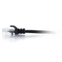 C2G Cable de Red Cat6 UTP RJ-45 a RJ-45 3m Negro (83409) - Patch Cable para Ethernet Gigabit
